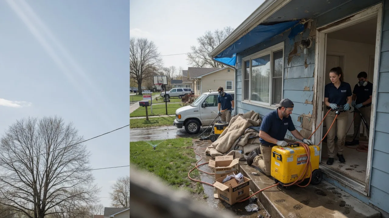 Basement Flood Cleanup in Clarksville, VA near me